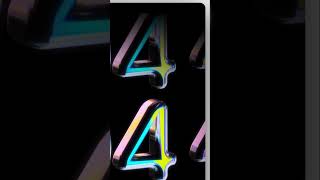 404 design with iridescent effect! #3d #3ddesign #interactive #webdesign