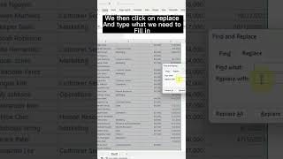 Excel Find and Replace: Streamline Your Data Management Tasks #ExcelTips #ProductivityBoost #excel