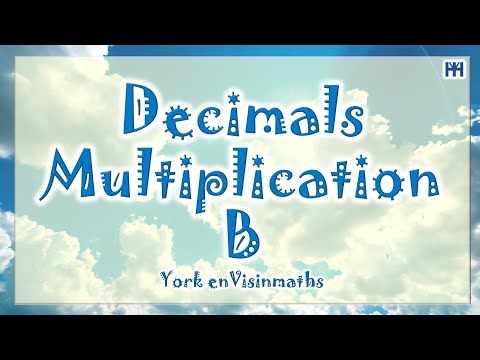 Grade 5 Decimals Multiplication B