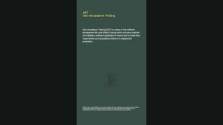UAT - User Acceptance Testing - Security+