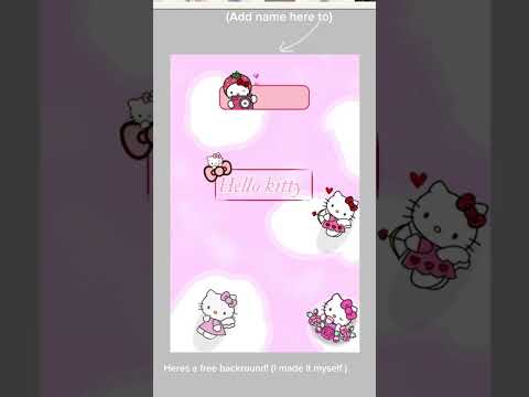 Free backround #hellokitty