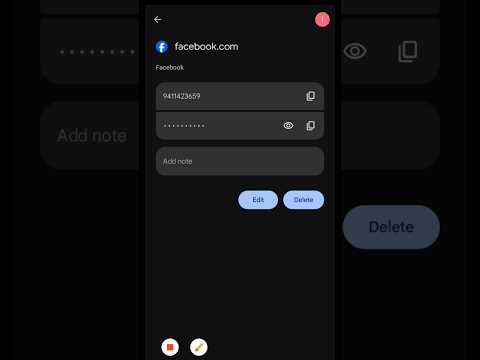 facebook password kaise check kare#short #techvideo #viralshorts
