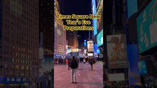 Times Square New Year’s Eve Preparations — Stunning NYC Moments Before the Countdown #NYC2026 #usa26