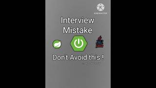 Spring Boot Interviews in 2026 Will Reject You If You Miss These 5 Concepts#java #shortvideo #shorts