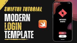 Modern Login App Template in SwiftUI #swiftui #swiftuitutorial #developer #design #login #newvideo