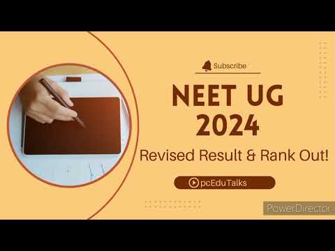 NEET UG 2024 Revised Result and Rank Out! #neet #ug #revised #result #rank