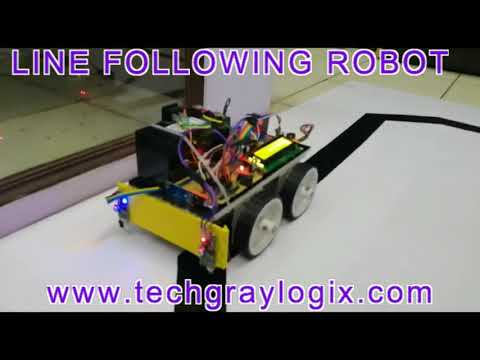 #LINE_FOLLOWING_ROBOT  #Final_Year_Projects_in_Mangalore #Tech_Graylogix #www techgraylogix com