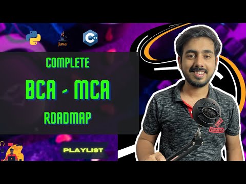 #1 Introduction |  Complete BCA MCA Roadmap