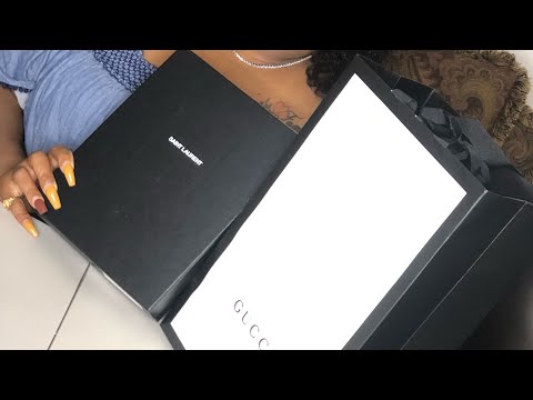 YSL Wristlet & Gucci Espadrilles