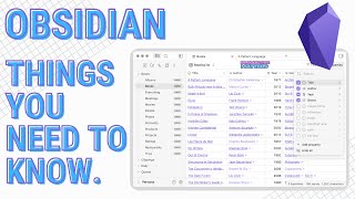 Obsidian Bases - Essential Tips for Beginners
