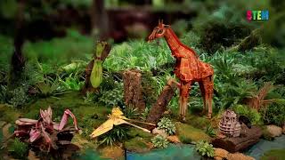 MAKEBUG STEM Science Kit 7+ Yrs Christmas Gifts Giraffe