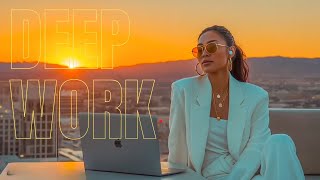 Deep Work Sunset Focus 🌅 Boost Your Concentration & Productive Work Vibes
