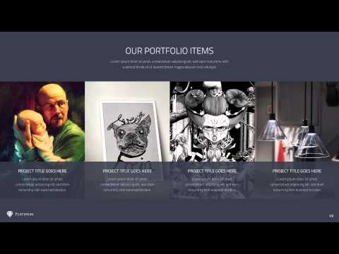 Platinum Business Keynote Template