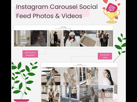 Module Instagram Carousel Social Feed Photos - PrestaShop 1.6 / 1.7