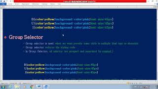 XII Sc. CSS - Group Selectors