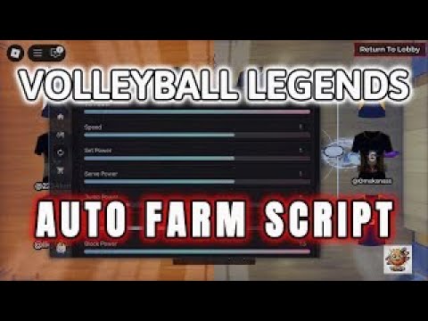 [NEW] Voleyball Legends SCRIPT | AUTOFARM, INFINITE SPINS, REACH | Roblox Script 2025 PASTEBIN