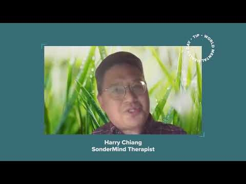 World Mental Health Day: Mental Health Tip from Harry Chiang