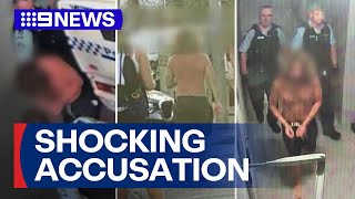 Man allegedly pretends to shoot people at site of Bondi terror attack | 9 News Australia