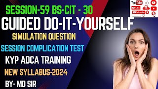 😱 #kyp adca training is live #session59-bscit30 #kypadcatraining #Guideo Do-IT-Yourself #BY-MD-SIR
