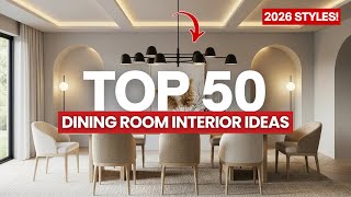 Top 50 Dining Room Interior Ideas 2026 Space Saving & Stylish Table Designs