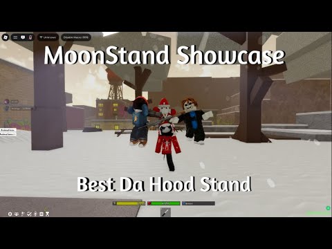 🌙 MoonStand Dominates Da Hood | Best Stand Showcase