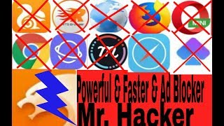 How To block ads in Browser Faster  And ads Blocker phone 2018