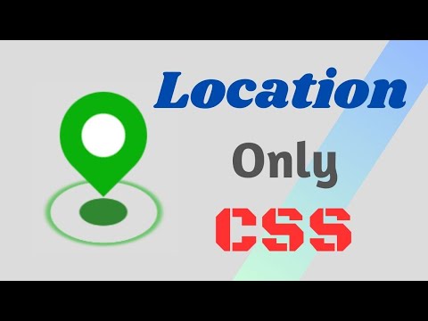 Google Maps Marker Animation || CSS Animation Effect | Only CSS