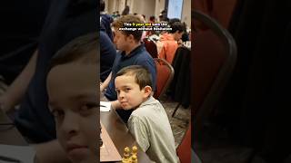 Kids in chess have no fear 😅