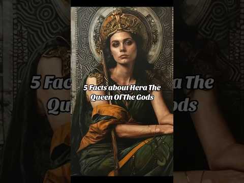 5 Facts about Hera the Queen of Gods. #youtube #greekmythology #history #tiktok #greekhistory