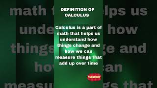"Calculus Explained in 1 Minute! 📚✨ #CalculusBasics"