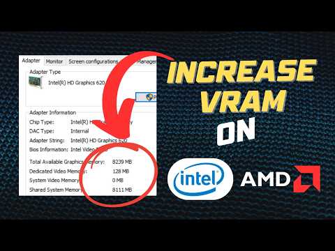 How to Increase VRAM Windows 10 | 11 | Fix Low Video Memory & Lag (2025 tutorial)