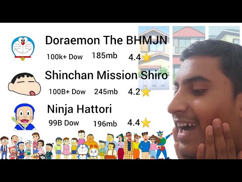 I tried Top Cartoons Games | #doraemon ,#shinchan &#ninjahattori and#mythpatfan