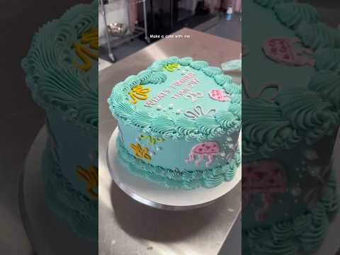 Cake decorating tutorial #cake #cakes #cakedecoratingideas #cakeseries #caketutorial #cakeoftheday