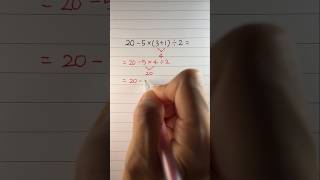 Master the order to do math steps! #mathtips #quickmath #mathhack #learnmath #maths