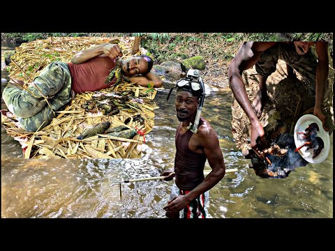 Hunting the Invasive Crawfishes of the Icy-Cold Water Stream@CHEVY NATION VLOGS