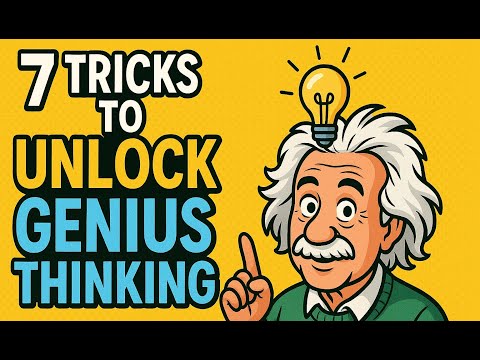 Think Like Einstein: 7 Psychology Based Creativity Tricks