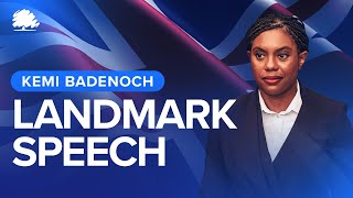 LIVE: Kemi Badenoch on the Future of the Conservative Party