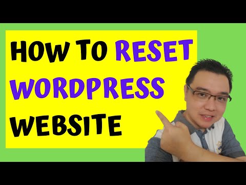 How To Reset WordPress To Default Installation