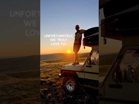 Unfortunately, we truly love to #travellife #camperlifestile #offroadlife #OverlandLife #VanLife