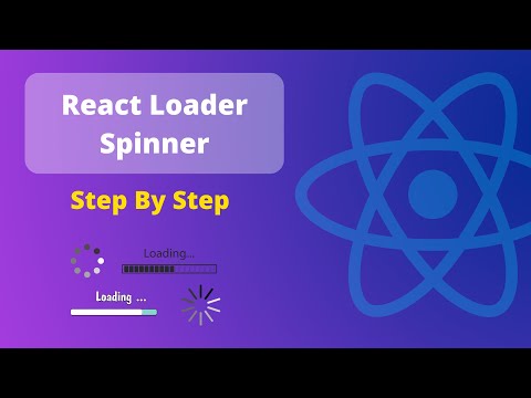 React Loading Spinner While Fetching | How to use react loading spinners