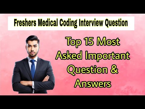 Medical Coding Interview Question For Freshers | Important Interview Question For Medical Coding
