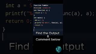 C Programming interview Questions #youtubeshorts #shorts 05 #cprogramming #programming