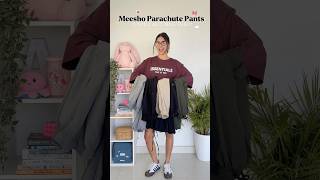 5 Parachute Pants from Meesho 😱 #shorts #meeshohaul #meesho #viral #youtubeshorts #shortsfeed #fy