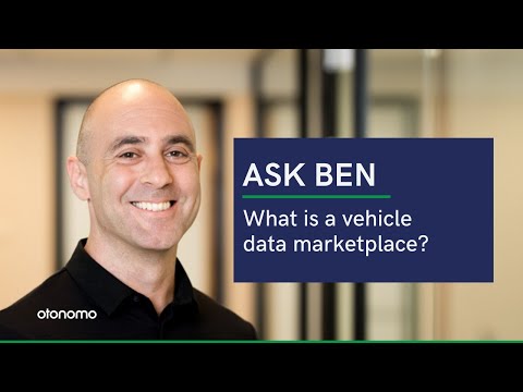 what is a vehicle data marketplace?