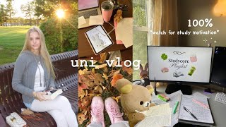⊹ ࣪ ˖ 📝 november uni vlog * exam prep, cafe date🧋, mental health chats, realistic productivity *₊˚⊹♡