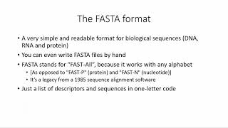 Quantitative Biological Research with Python - Lesson 4, TA 1/3 - Biopython, Functional Programming