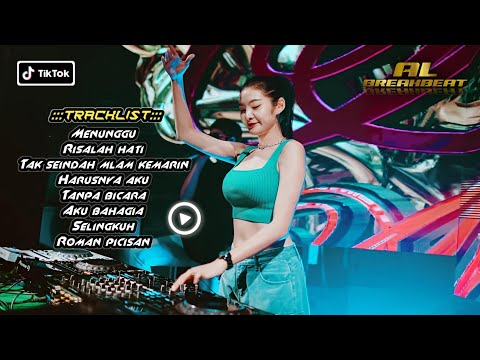 DJ MENUNGGU x RISALAH HATI BREAKBEAT INDO GALAU FULL MELODY TERBARU 2025 FULL BASS