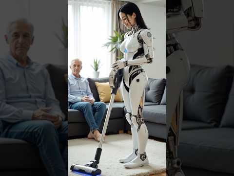 Do you want to buy a beautiful female robot to help you with the housework?  #robot