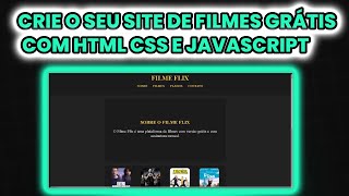 How to Create a FREE MOVIE SITE with HTML CSS and JAVASCRIPT - Finishing Website Styling with CSS