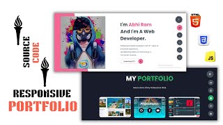 How to Make a Responsive Modern Portfolio Website | Html CSS JS Beginners To Advanced Full Tutorial